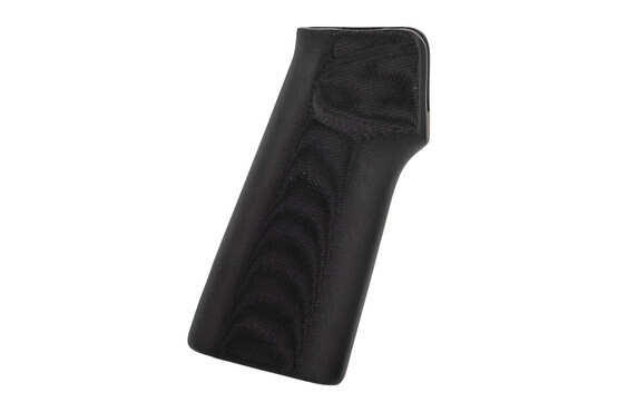 Hogue AR-15 15-Degree Vertical G10 Grip features a black color and smooth surface